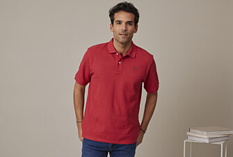 Polo Rouge Basque homme - GARETH