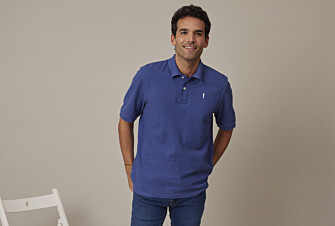 Polo Bleu Royal homme - GARETH