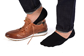 Chaussettes invisibles homme Noir