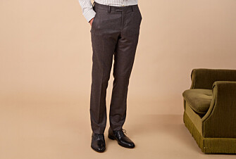 Pantalon de costume homme Chocolat Chiné - LAZARE