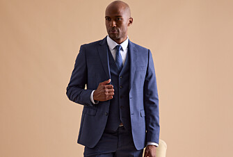 Veste de costume homme Bleu Chiné - LAZARE
