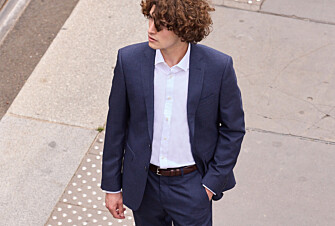 Veste de costume homme Bleu Foncé Chiné - LAZARE