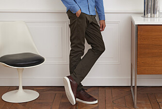 Pantalon chino homme Kaki - NIGEL II