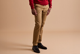 Pantalon chino homme Camel Foncé - NIGEL II