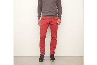 Pantalon chino homme Rouge Sombre - NIGEL II