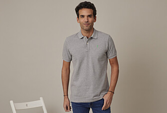 Polo Gris Chiné homme - ANDY II
