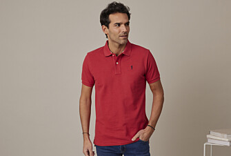 Polo Rouge Basque homme - ANDY II
