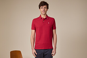Polo homme Rouge Sombre - ANDY II