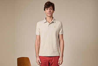 Polo homme Beige Chiné - ANDY II