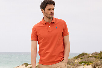 Polo homme Orange Foncé - ANDY II
