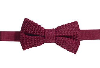 Noeud Papillon Tricot Bordeaux