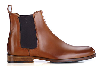 Chelsea boots homme Cognac Patiné - DAWSON II PATIN