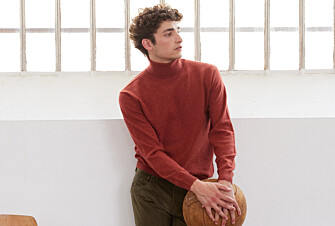 Pull col roulé homme laine Epine Chiné - EMERIC
