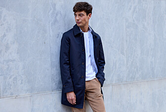 Trench homme Bleu Marine - AURÈLE II