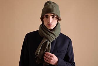 Bonnet laine homme Vert - BENNETH