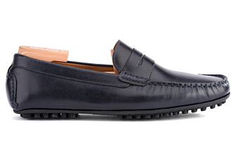 Mocassin été homme cuir Bleu Marine - PEMBROKE