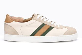 Sneakers homme Velours Beige et Toile - MAYWOOD