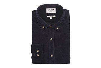 Chemise en velours Marine foncé - WAYNE