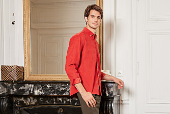 Chemise en velours Feu - WAYNE