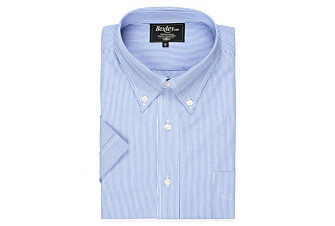 Chemise rayée bleu et blanc - Poche - TRENT MC