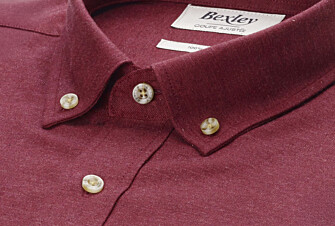 Chemise flanelle Rouge Bordeaux - Poche poitrine - ALEXANDER