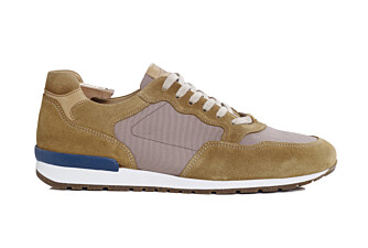 Sneakers homme Velours Camel - CANBERRA II