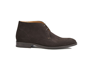 Chukka boots homme Velours Brun - WORMINGTON GOMME