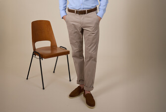 Pantalon chino pour homme Greige Foncé - JERRY II