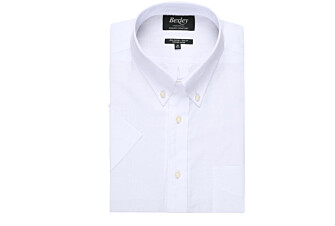 Chemise coton et lin blanche - Poche poitrine - COLTEN MC