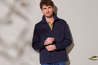 Veste coton homme Navy - FÉLICIEN