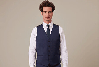 Gilet de costume homme Bleu pétrole - LAZARE