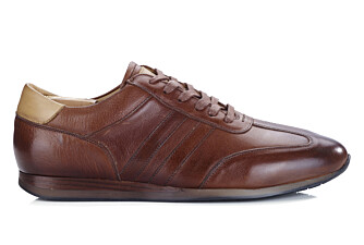 Sneakers homme Chocolat patiné - BOCKARA