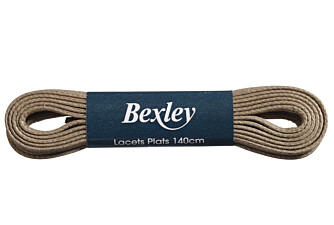1 paire de lacets Taupe pour sneakers montantes