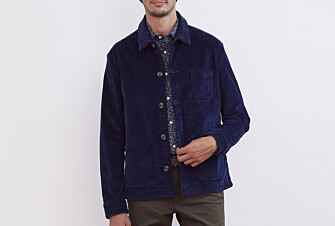Veste velours homme Bleu Indigo - FIDÉLIEN