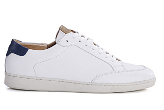 Sneakers cuir blanc homme - CANUNDA