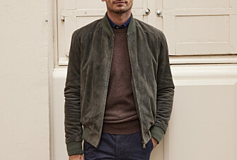 Blouson homme cuir Vert foncé - SEAN II