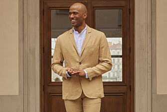 Blazer lin homme Desert - LUBIN