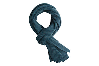 Écharpe Lambswool Homme Vert Foncé Chiné