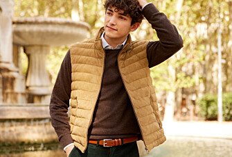 Blouson en cuir sans manches Chamois homme - NIKLAS