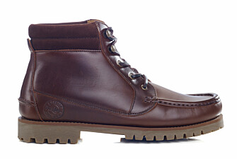Boots Outdoor cuir chocolat homme - SHENLEY GOMME