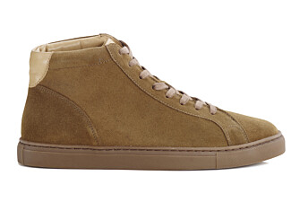 Sneakers montantes homme Velours Chamois - THORNLEA