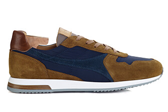 Sneakers homme Chamois et Navy - BOLWARRA