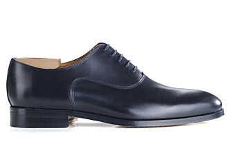 Richelieu homme Noir semelle cuir - WAYFORD