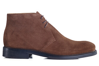 Low boots homme Velours Havane - GREENWICH GOMME CITY II
