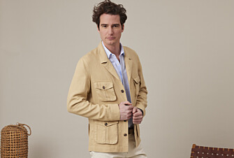 Veste saharienne homme Beige - JALBERT