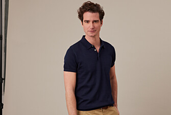 Polo homme marine - BRAIDEN