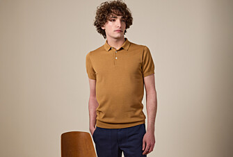 Polo habillé homme Camel - BRAIDEN