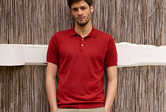 Polo homme Rouge Foncé - BRAIDEN