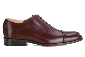 Richelieu homme Marron semelle cuir - CORBY