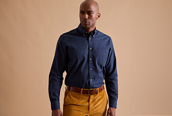 Chemise flanelle Navy - ANDER